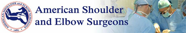 At the recent Annual Meeting of the American Shoulder and Elbow Surgeons